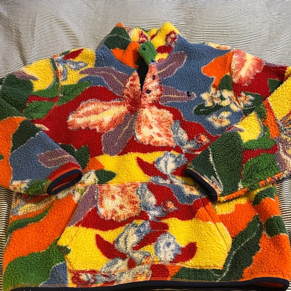Ralph Lauren Multicolor Fleece Pullover - Picture 1 of 5